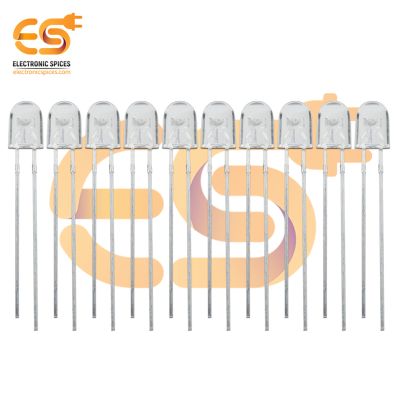 5mm Oval Shape Dip LED Pack of 100 (Blue in Clear)